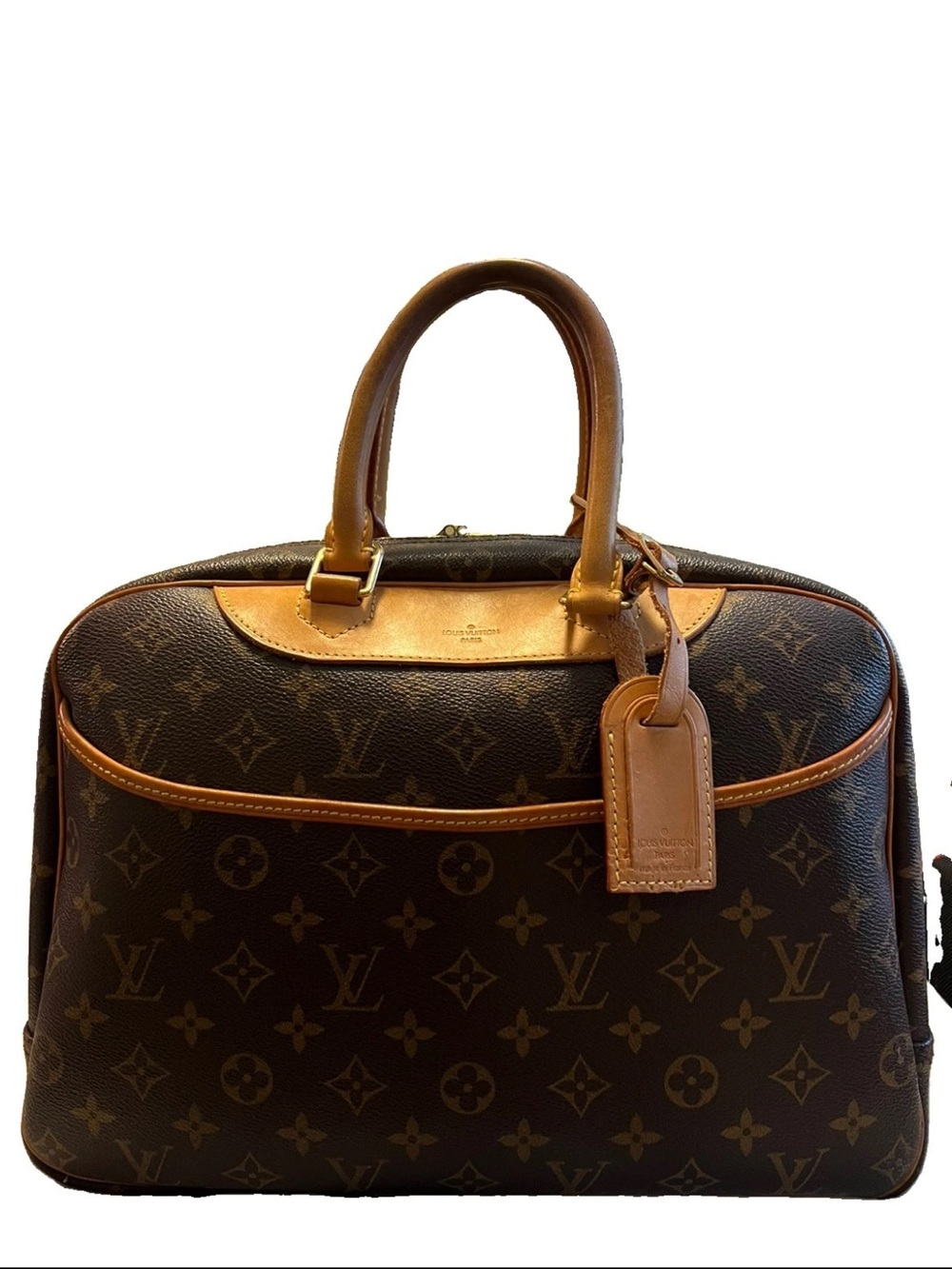 Authentic Louis Vuitton Monogram Deauville Bag Purse